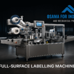 مكنة لصق الإتِكيت على كامل محيط المنتج