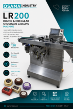 ⁦LR-200 – مكنة لصق الأتيكيت للحبات الدائرية وغير المنتظمة⁩ - الصورة ⁦2⁩
